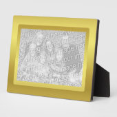 Golden Border Fotoplaat (Zijkant)