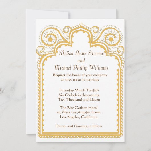 Golden Border Kaart (Voorkant)