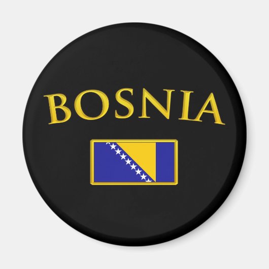 Golden Bosnië Magneet (Voorkant)