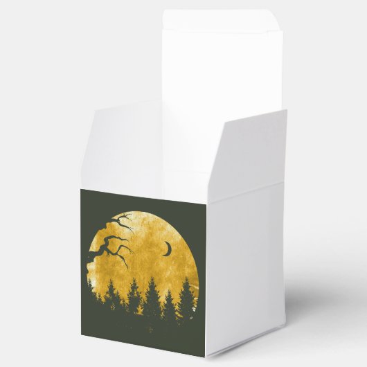 Golden Bossen Bedankdoosjes (Geopend)