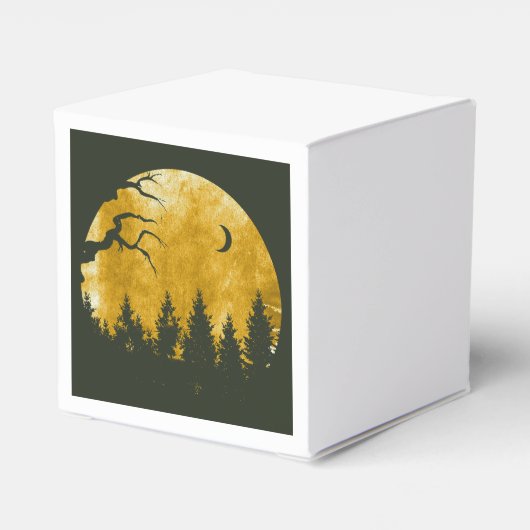 Golden Bossen Bedankdoosjes (Achterkant)