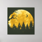 Golden Bossen Canvas Afdruk (Voorkant)