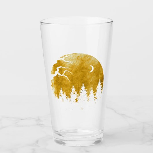 Golden Bossen Glas (Voorkant)