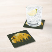 Golden Bossen Kartonnen Onderzetters (Insitu)