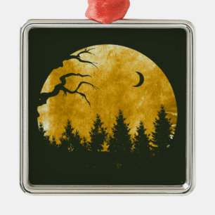 Golden Bossen Metalen Ornament