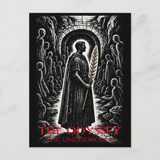 Golden Bough in Hades Briefkaart (Voorkant)