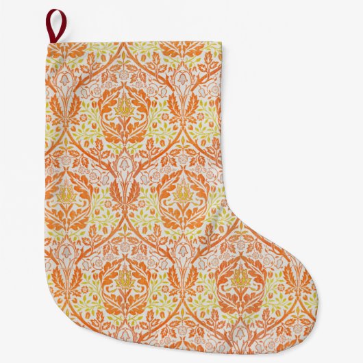 Golden Bough Pattern (door William Morris) Grote Kerstsok (Voorkant)