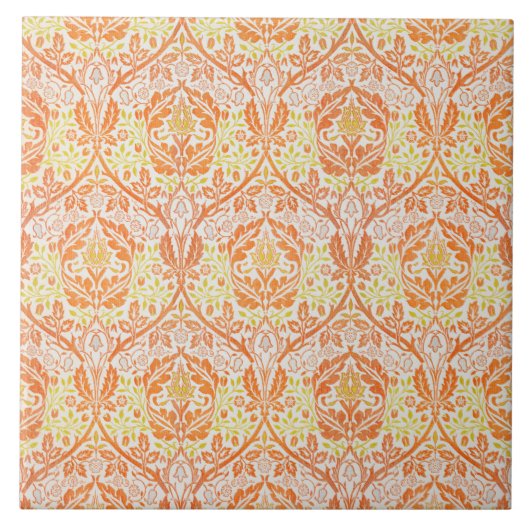 Golden Bough Pattern (door William Morris) Tegeltje (Voorkant)