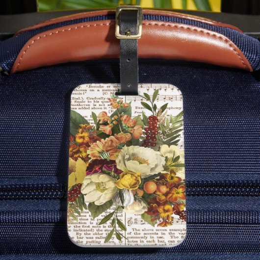  Golden Bouquet Bagagelabel (Voorkant Insitu 2)
