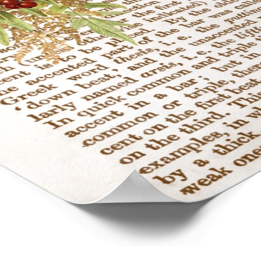  Golden Bouquet Poster (Hoek)