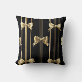 Golden Bow Charm Pillow Kussen