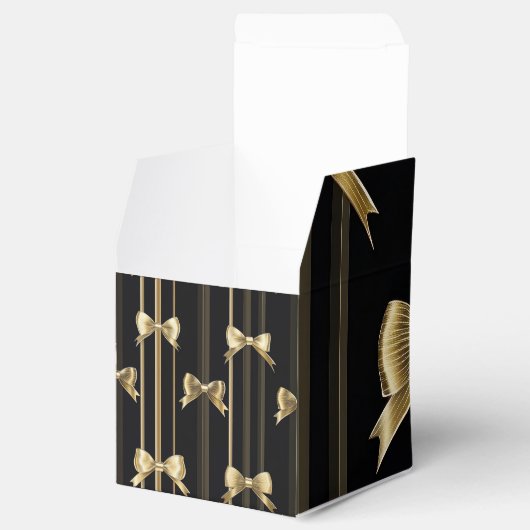 Golden Bow Decorative Box Bedankdoosjes (Geopend)