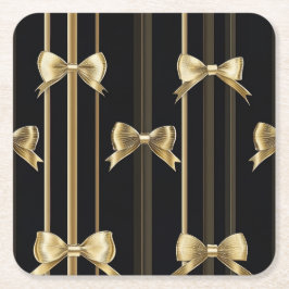 Golden Bow Elegance Onderzetter