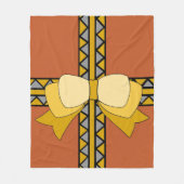 Golden Bow Fleece Blanket Deken (Voorkant)