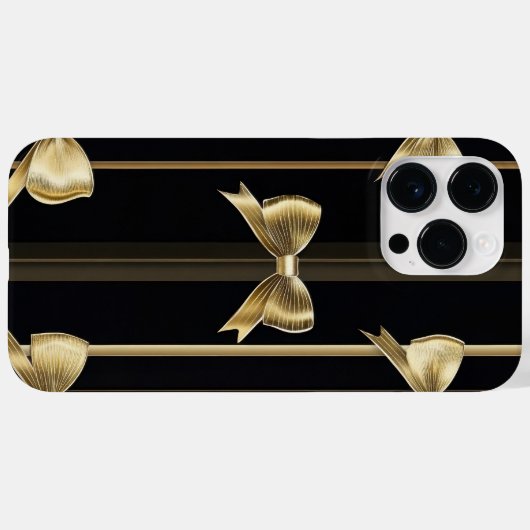 Golden Bow Luxe Telefoonhoes Case-Mate iPhone Case (Achterkant (horizontaal))