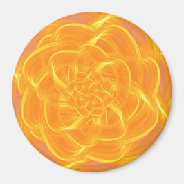 Golden Bow van Power Flower Magneet