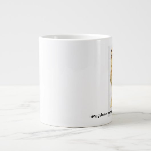 Golden Boy Collage jumbo mok (Voorkant)