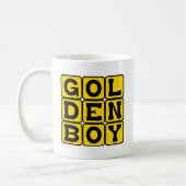 Golden Boy Koffiemok (Links)