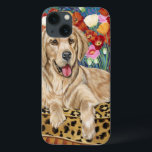 Golden Boy Retriever Case-Mate iPhone Case<br><div class="desc">Dieren</div>