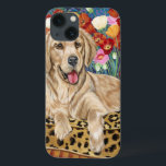 Golden Boy Retriever Case-Mate iPhone Case<br><div class="desc">Dieren</div>