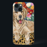 Golden Boy Retriever Case-Mate iPhone Case<br><div class="desc">Dieren</div>