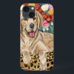 Golden Boy Retriever Case-Mate iPhone Case<br><div class="desc">Dieren</div>