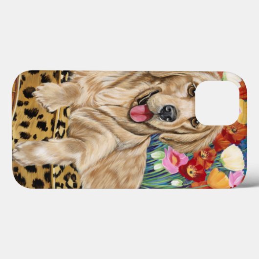 Golden Boy Retriever Case-Mate iPhone Case (Achterkant (horizontaal))