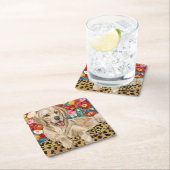 Golden Boy Retriever Kartonnen Onderzetters (Insitu)