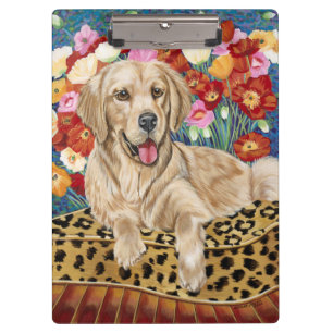 Golden Boy Retriever Klembord