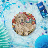 Golden Boy Retriever Papieren Bordje (Feest)