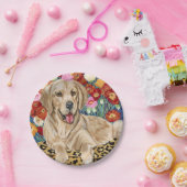 Golden Boy Retriever Papieren Bordje (Feest)