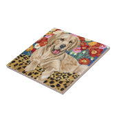 Golden Boy Retriever Tegeltje (Zijkant)