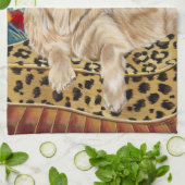 Golden Boy Retriever Theedoek (Gevouwen)