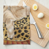 Golden Boy Retriever Theedoek (Quarter Fold)