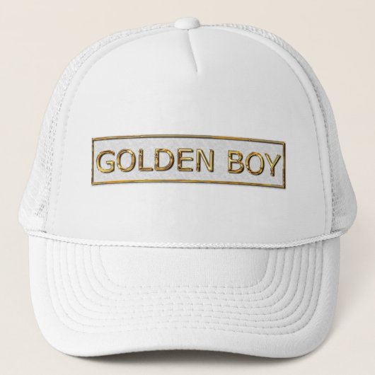 GOLDEN BOY TRUCKER PET (Voorkant)