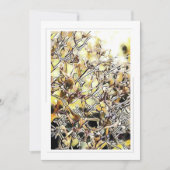 Golden Branches Art 5x7 Flat Kaart (Voorkant)