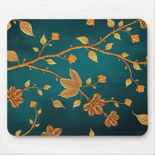 Golden Branches Elegance Mouse Pad Muismat