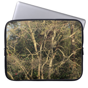 Golden Branches Laptop Sleeve