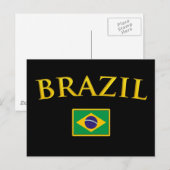 Golden Brazilië Briefkaart (Voorkant / Achterkant)