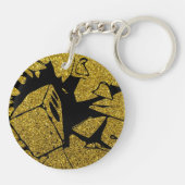 Golden Brick Keychain (Achterkant)