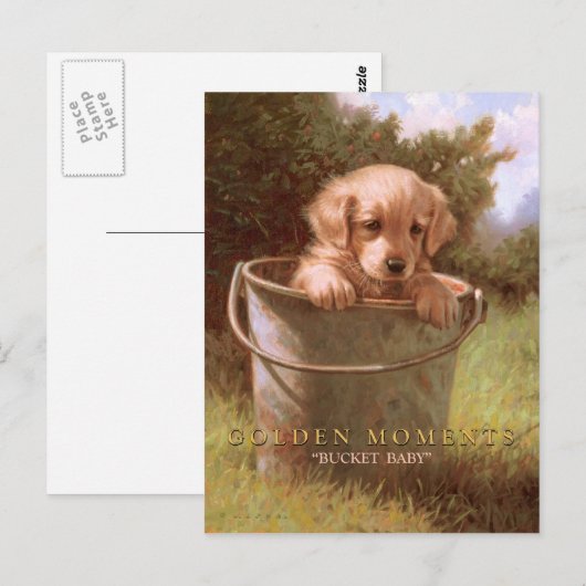 GOLDEN BRIEFKAART (Voorkant / Achterkant)