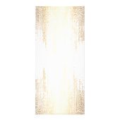 Golden Bronze Confetti Stippen Salon Rack Kaart (Achterkant)