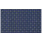 Golden Bronze Diamond Burst Pattern Tafelkleed (Voorkant (Horizontaal))