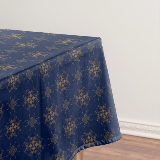 Golden Bronze Diamond Burst Pattern Tafelkleed (Voorbeeld)