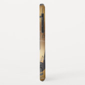 Golden Bronze en Zwarte Muzieknoten Case-Mate iPhone Case (Achterkant/links)