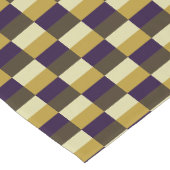 Golden Brown Color Combination Korte Tafelloper (Hoek)