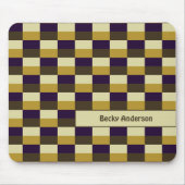 Golden Brown Color Combination Muismat (Voorkant)