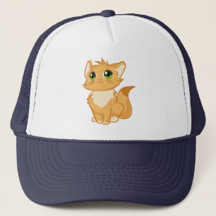 GOLDEN BROWN GREEN EYED KITTEN MET EEN NICE SMILE TRUCKER PET