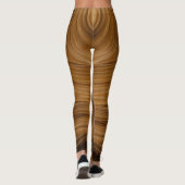 Golden Brown Leggings (Achterkant)