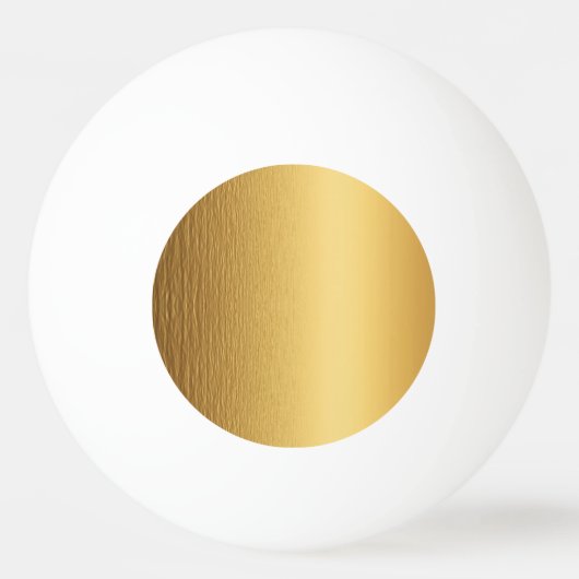 Golden Brown Ping Pong Ball (Achterkant)